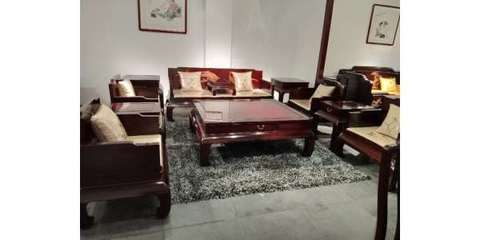 江西九江大清御品红木家具批发厂巴里黄檀沙发11件套